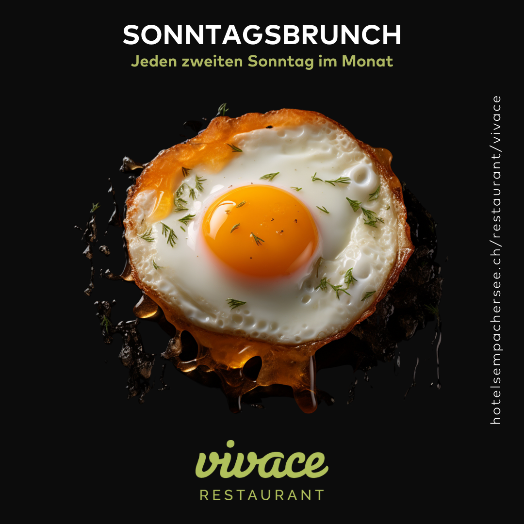 Sonntagsbrunch, Vivace Restaurant, Hotel Sempachersee